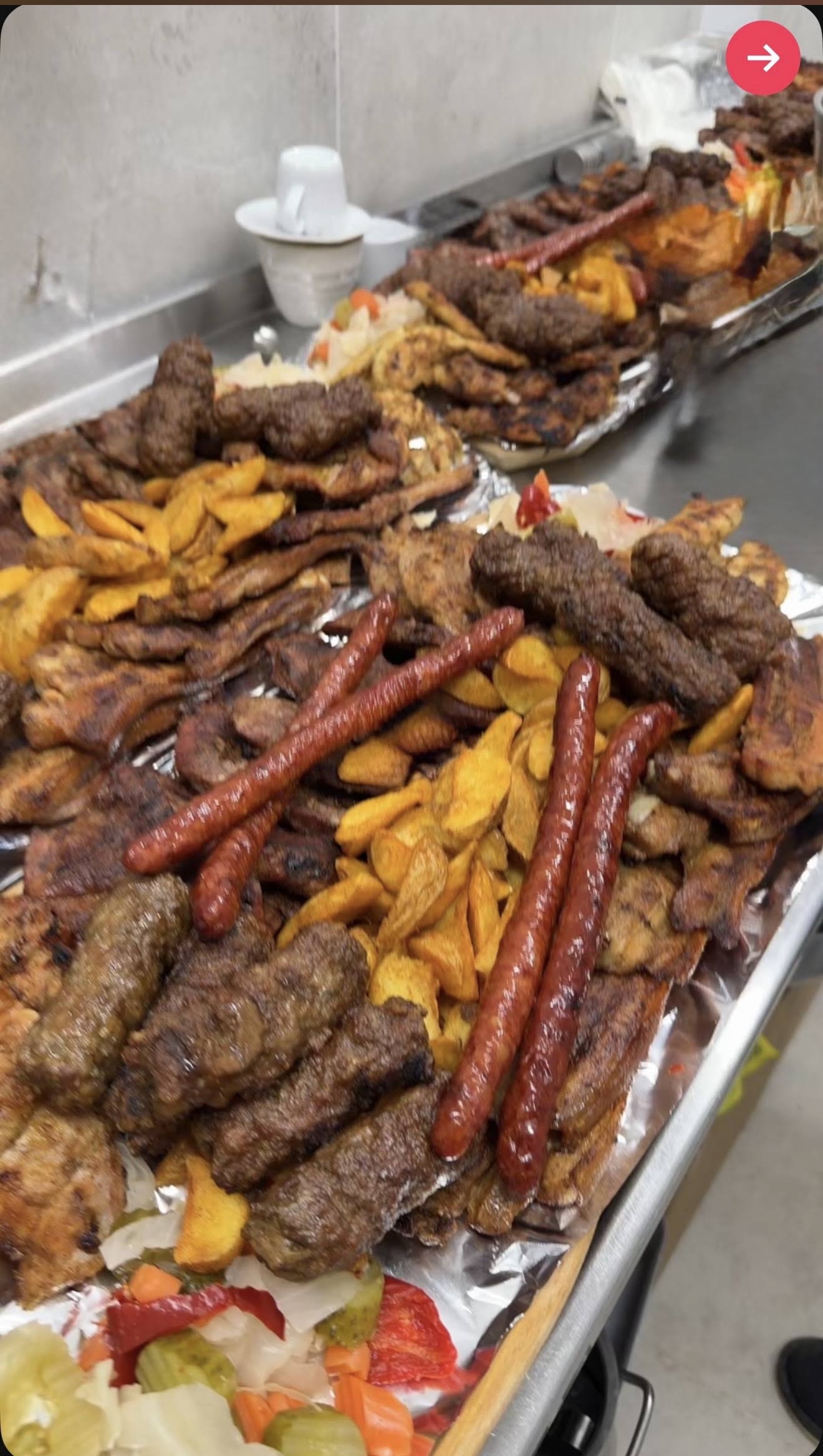 Romanian grilled platter